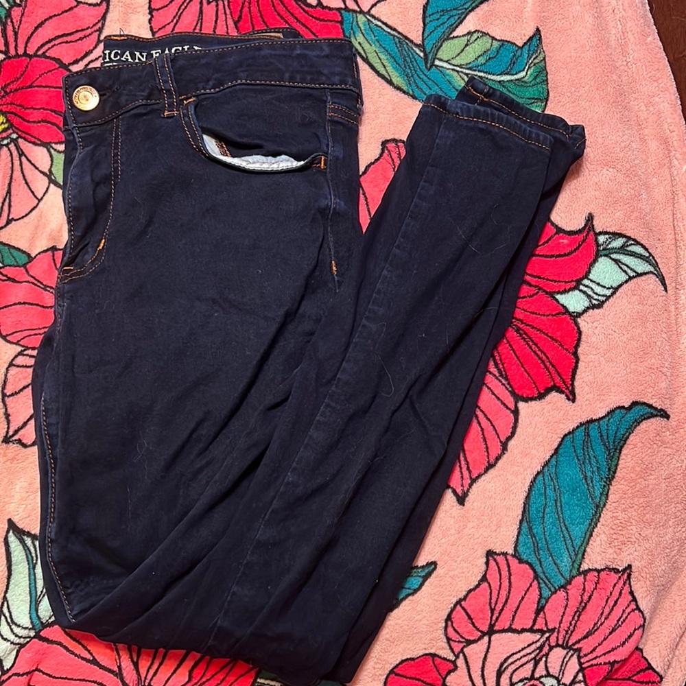 American eagle high rise jegging 12 short
